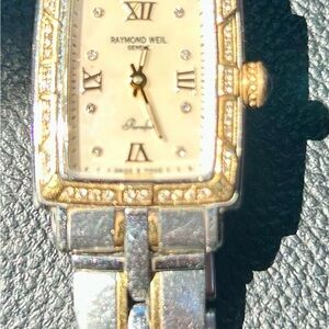 Raymond Weil Women's Gold and Silver Watch
